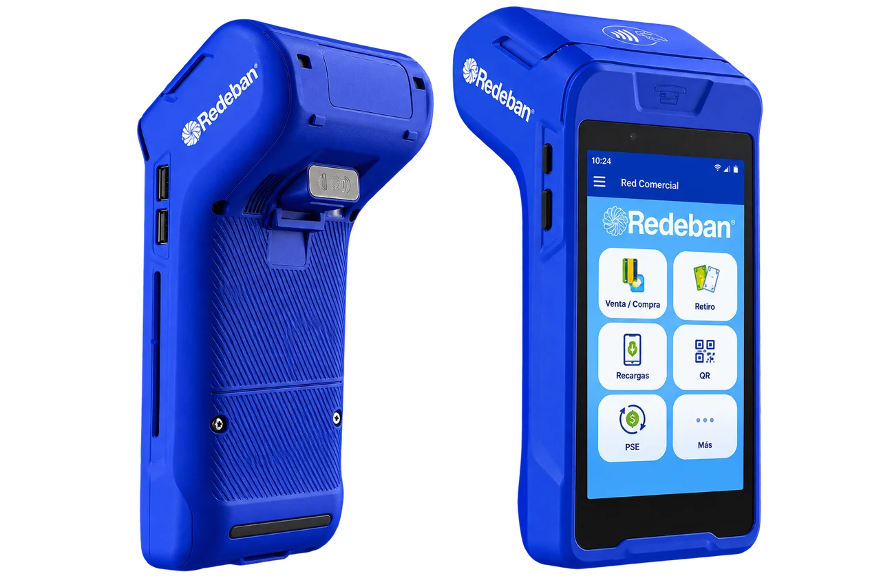 Datáfonos Redeban integrados con Aldelo POS o memoPOS